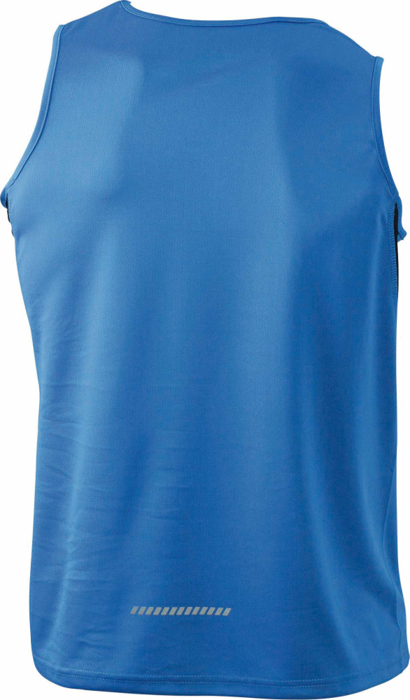 Men´s Running Tank (Royal/Black) besticken und bedrucken lassen James